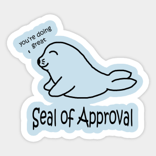 Seal of Approval Pocket Sticker
